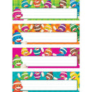 Learning Materials Sock Monkeys Desk Name Plates TREND ENTERPRISES INC.