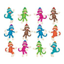 Learning Materials SOCK MONKEYS MINI ACCENTS VARIETY TREND ENTERPRISES INC.