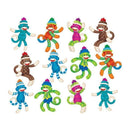 Learning Materials SOCK MONKEYS PATTERNS ACCENTS TREND ENTERPRISES INC.