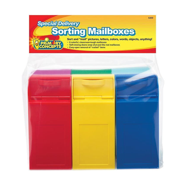 Learning Materials Sorting Mailboxes PRIMARY CONCEPTS, INC