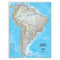 Learning Materials South America Wall Map 24 X 30 NATIONAL GEOGRAPHIC MAPS