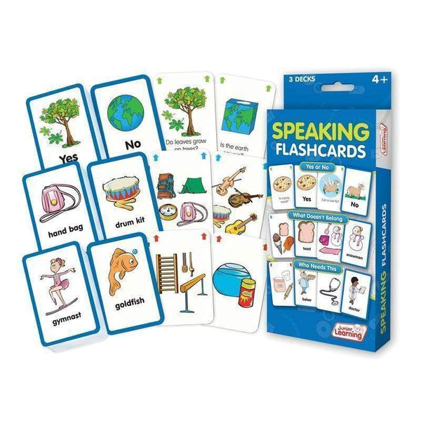 Learning Materials SPEAKING FLASH CARDS JUNIOR LEARNING