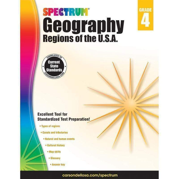 Learning Materials SPECTRUM GEOGRAPHY REGIONS OF THE CARSON DELLOSA