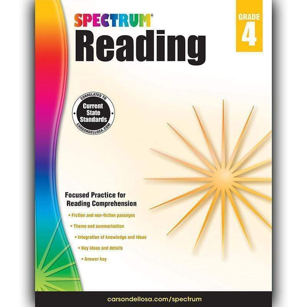 Learning Materials Spectrum Reading Gr 4 CARSON DELLOSA