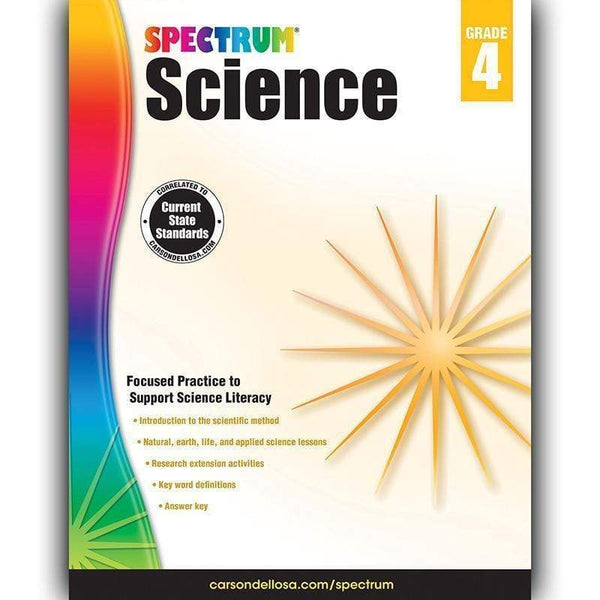 Learning Materials Spectrum Science Gr 4 CARSON DELLOSA