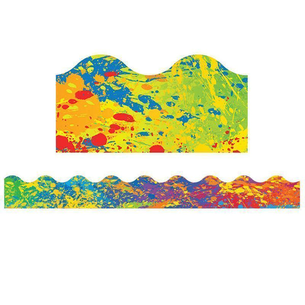 Learning Materials Splashy Colors Trimmers Scalloped TREND ENTERPRISES INC.