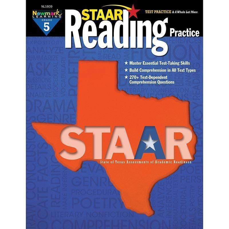 Learning Materials Staar Reading Practice Gr 5 NEWMARK LEARNING
