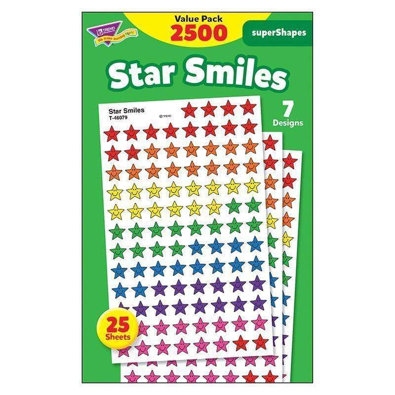 Learning Materials Star Smiles Value Pk Superspots TREND ENTERPRISES INC.