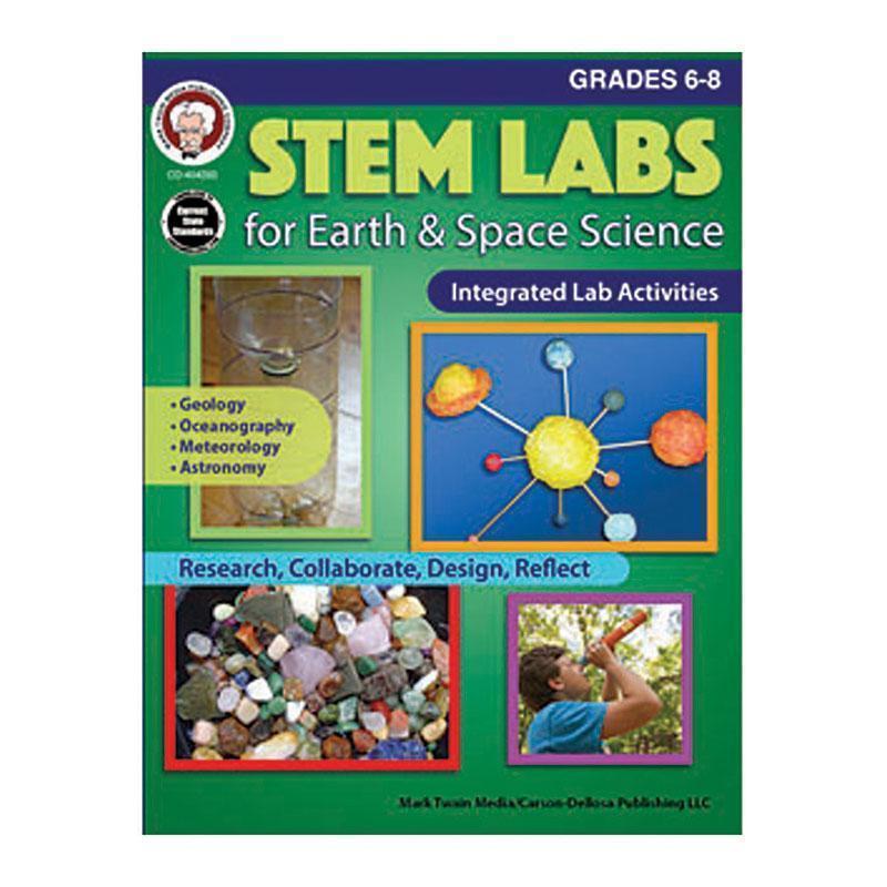 Stem Labs Earth Space Sci Bk Gr 6 8