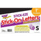 Learning Materials STICK-EZE 1IN BLACK LETTERS NUMBERS TREND ENTERPRISES INC.