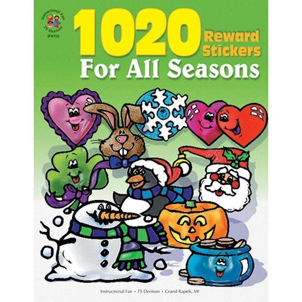 Learning Materials Sticker Book For All Seasons CARSON DELLOSA