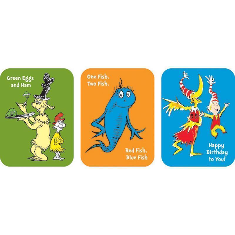 Learning Materials Stickers Dr Seuss Favorite Books EUREKA