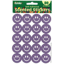 Learning Materials Stickers Scented Smiles Grape EUREKA