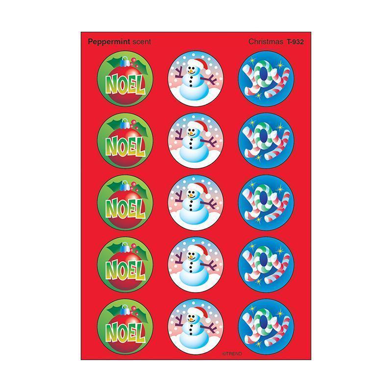 Learning Materials Stinky Stickers Christmas 60/Pk TREND ENTERPRISES INC.