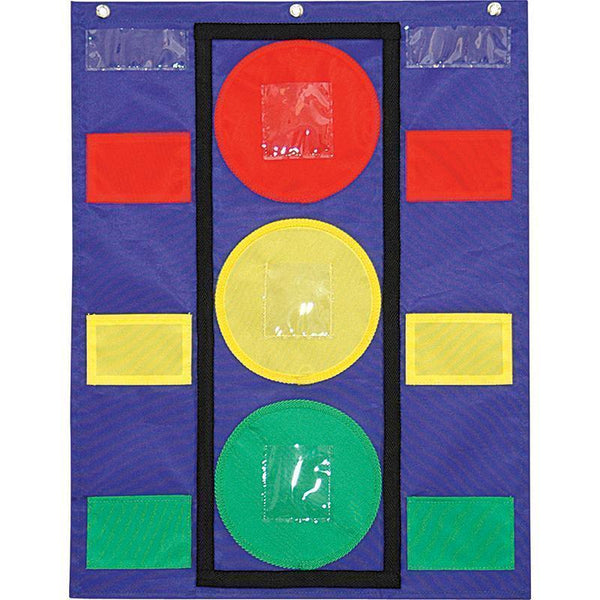 Learning Materials Stoplight Pocket Chart CARSON DELLOSA