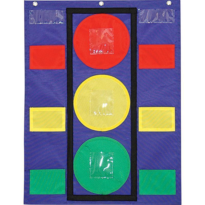 Learning Materials Stoplight Pocket Chart CARSON DELLOSA