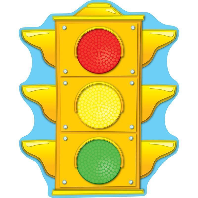 Learning Materials Stoplight Two Sided Decoration CARSON DELLOSA