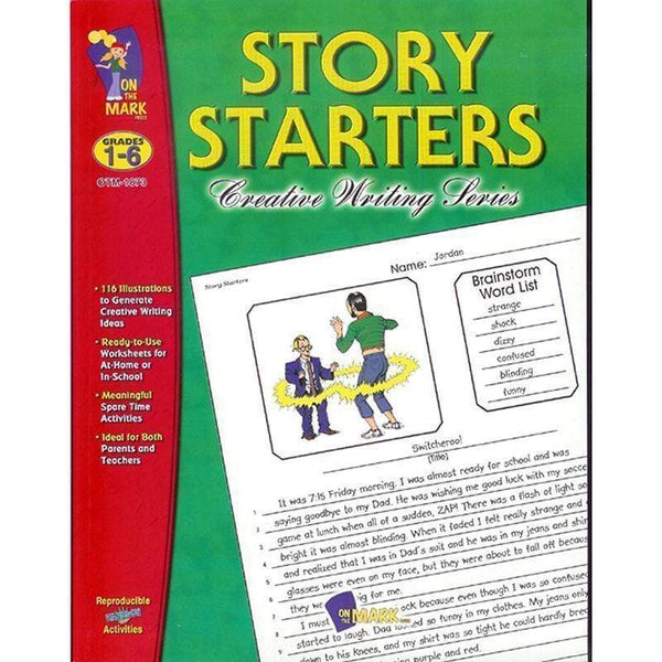 Learning Materials Story Starters Gr 1 6 ON THE MARK PRESS