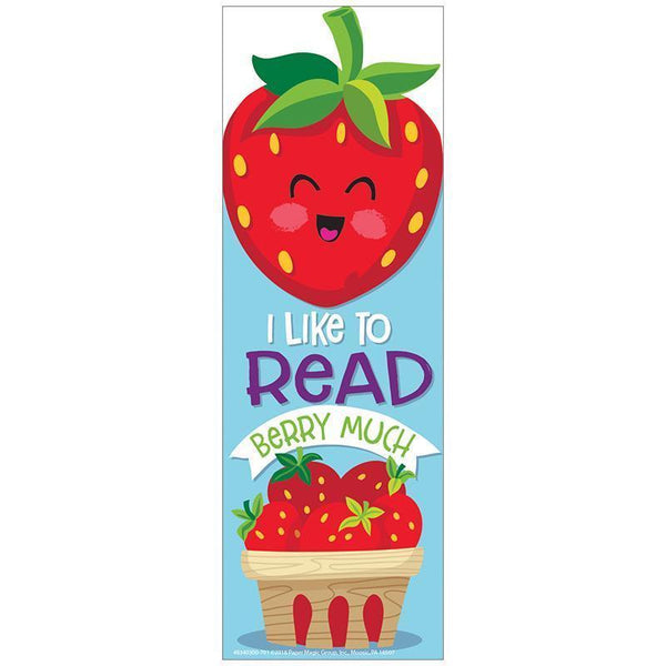 Learning Materials Strawberry Bookmarks Scented EUREKA