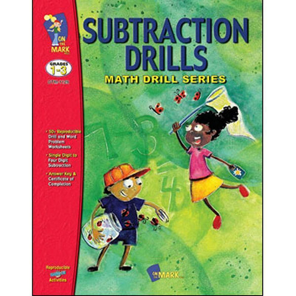 Learning Materials SUBTRACTION DRILLS ON THE MARK PRESS