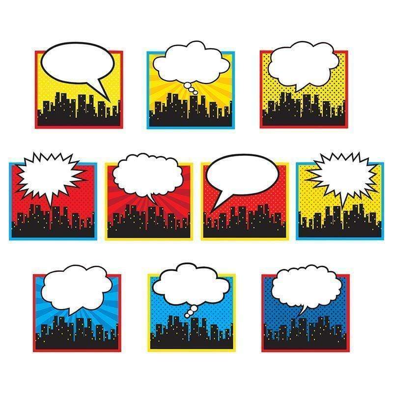 Superhero Cityscape Accents