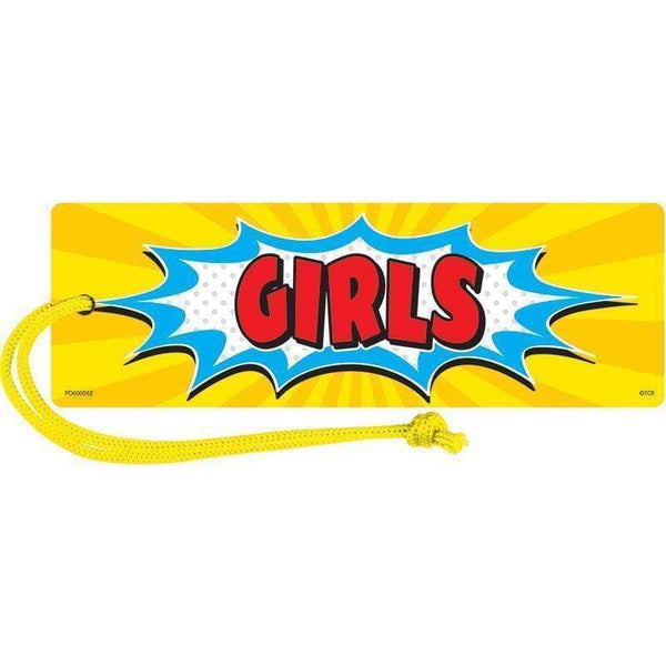 Superhero Magnetic Girls Pass