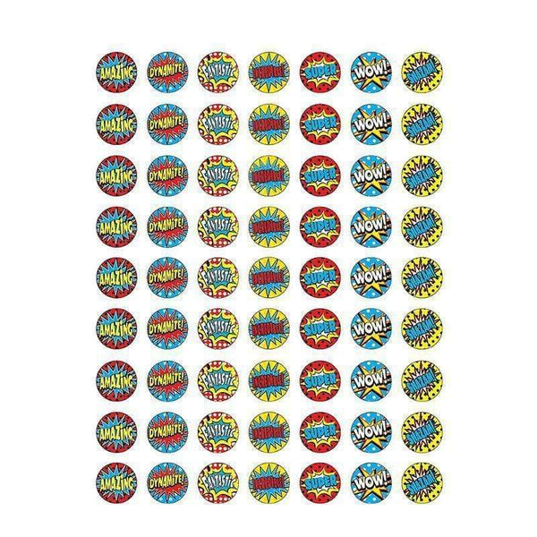 Superhero Mini Stickers