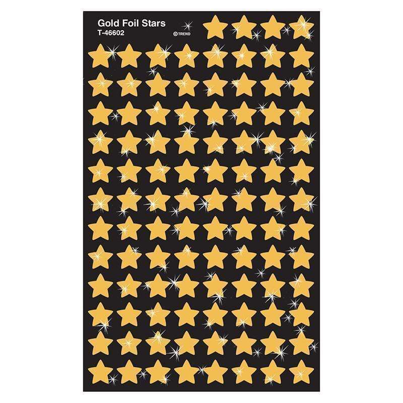 Learning Materials SUPERSHAPES GOLD FOIL STARS TREND ENTERPRISES INC.