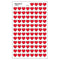 Supershapes Stickers Red Hearts