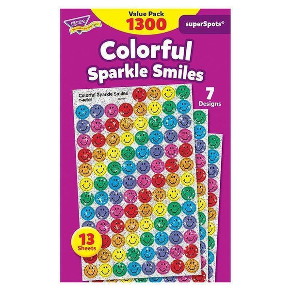 Superspots Variety 1300/Pk Colorful