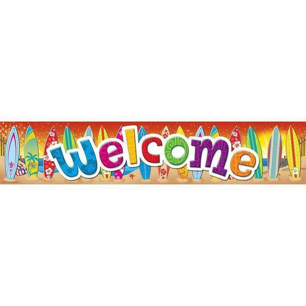 Surfs Up Welcome Banner