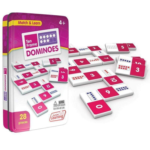 Ten Frames Dominoes