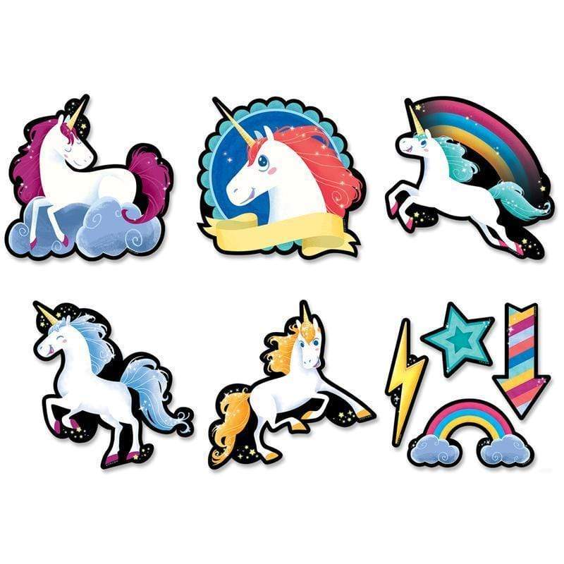 Unicorns 6 Inch Designer Cut Outs