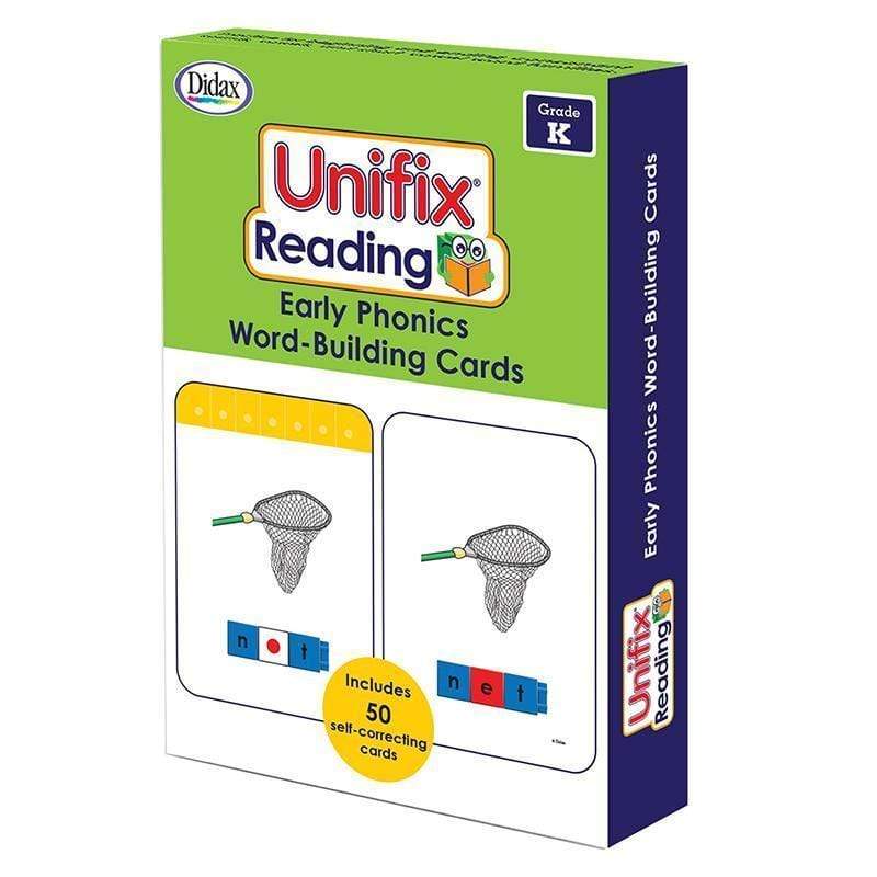 Unifix Word Building Cards Gr K