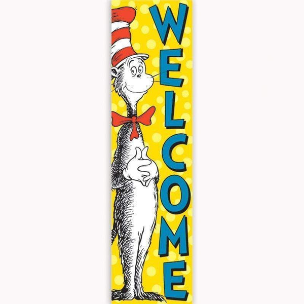 Learning Materials Vertical Banner Cat In The Hat EUREKA