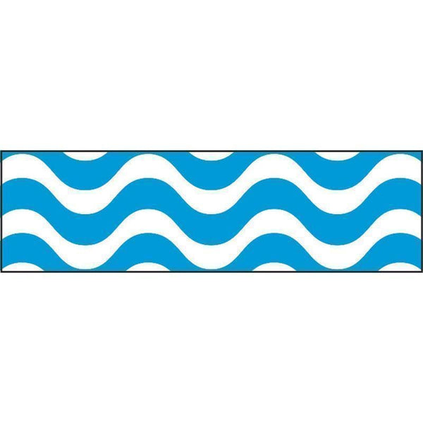 Wavy Blue Bolder Borders