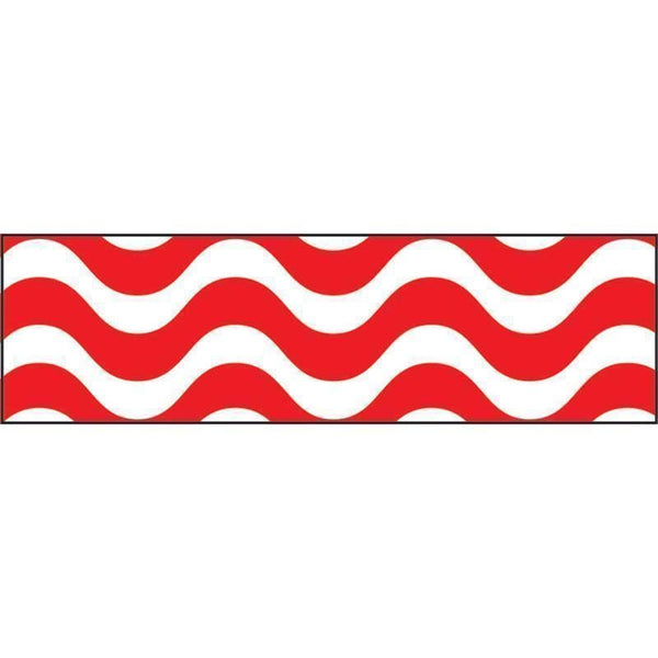 Wavy Red Bolder Borders