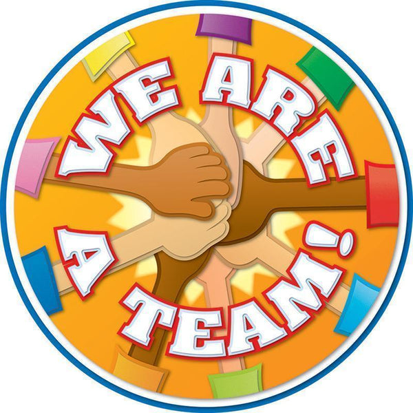 Learning Materials We Are A Team Two Sided Decoration CARSON DELLOSA