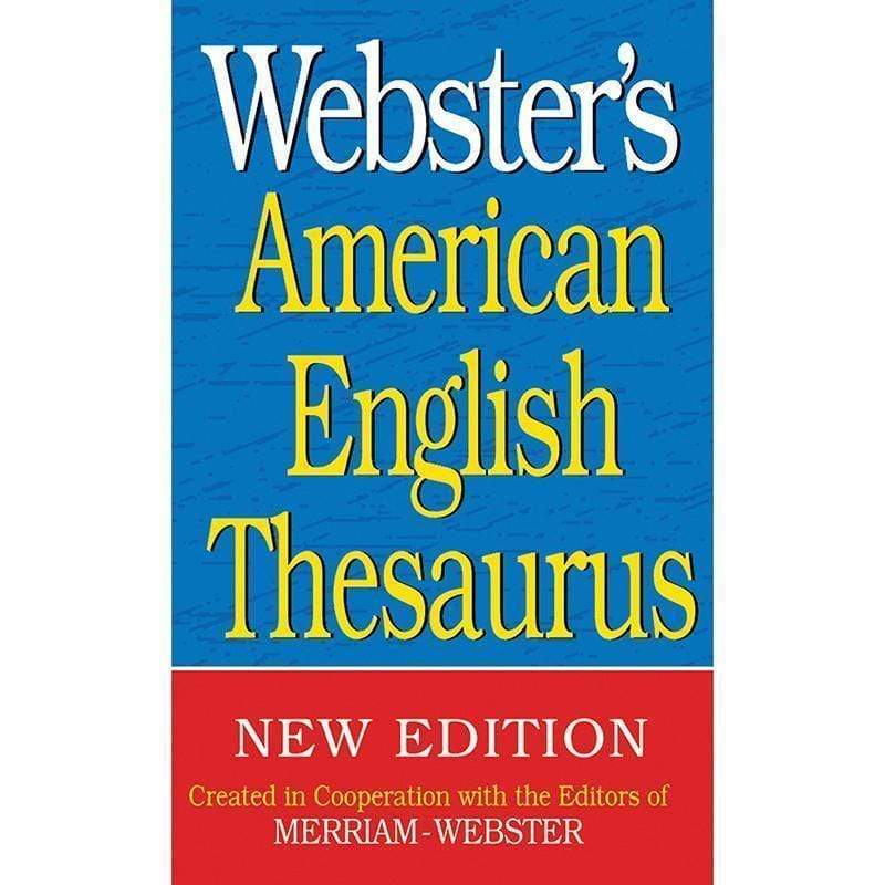 Learning Materials Websters American English Thesaurus FEDERAL STREET PRESS