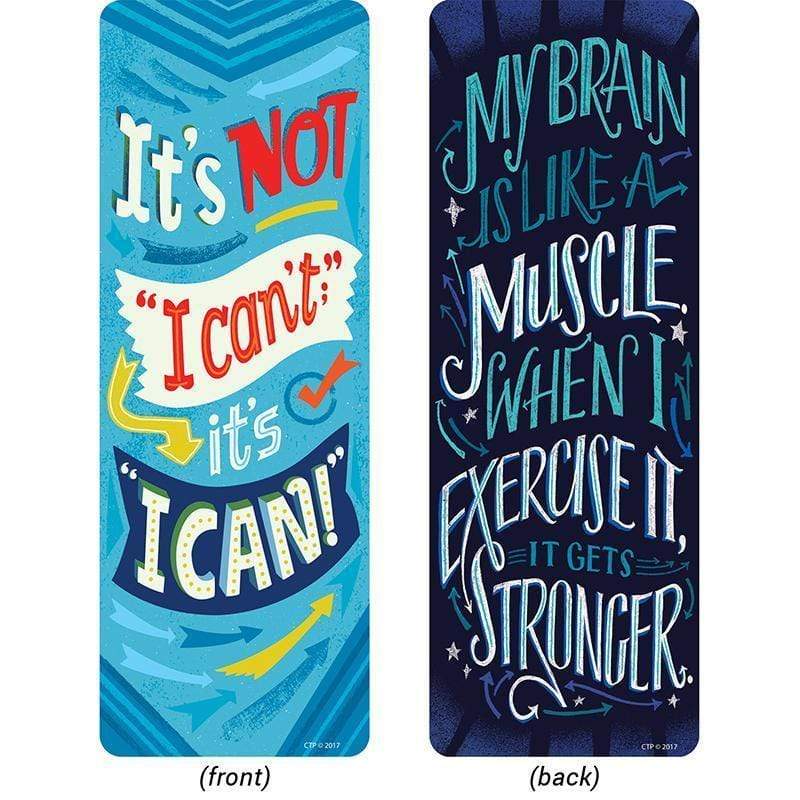 Learning Materials Whats Your Mindset Quotes Bookmarks CREATIVE TEACHING PRESS