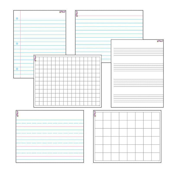 Wipe Off Papers & Grids Combo Pack