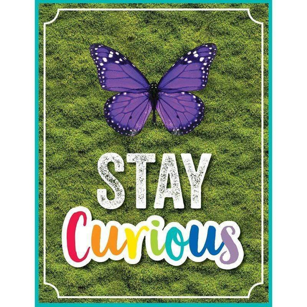 Learning Materials Woodland Whimsy Stay Curious Chart CARSON DELLOSA