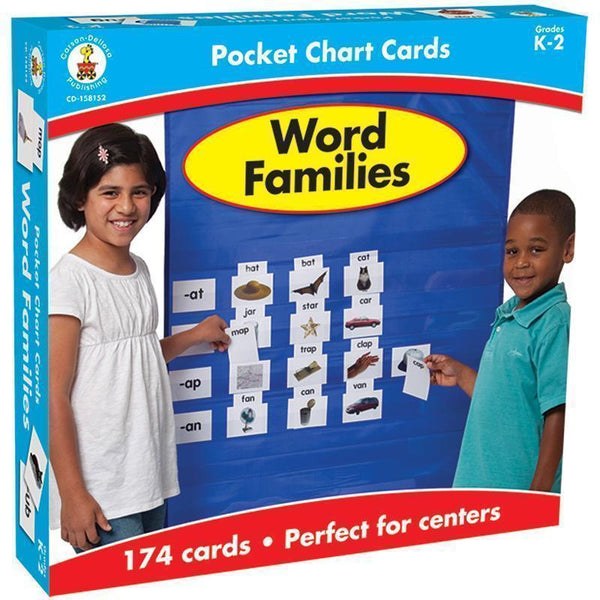 Word Families Pocket Charts Gr K 2