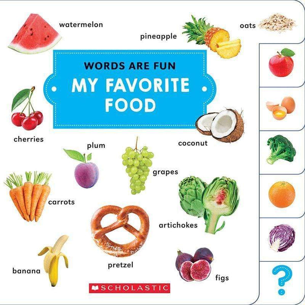 Words Are Fun My Favorite Food