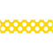 Yellow W Polka Dot Straight Borders