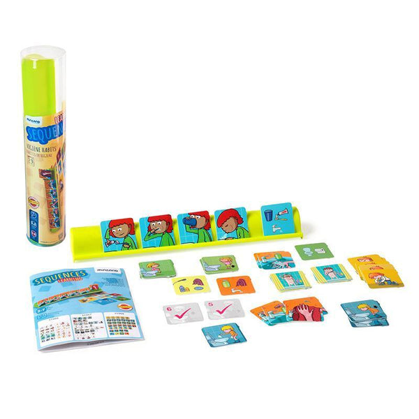 LEARNING SEQUENCES HYGIENE HABITS-Toys & Games-JadeMoghul Inc.
