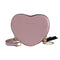 Leather Bags Romantic Heart Shaped Solid Color PU Crossbody Bag TIY