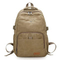Leather Bags Simple Solid Color Stone-washed Design Good Quality Backpack TIY