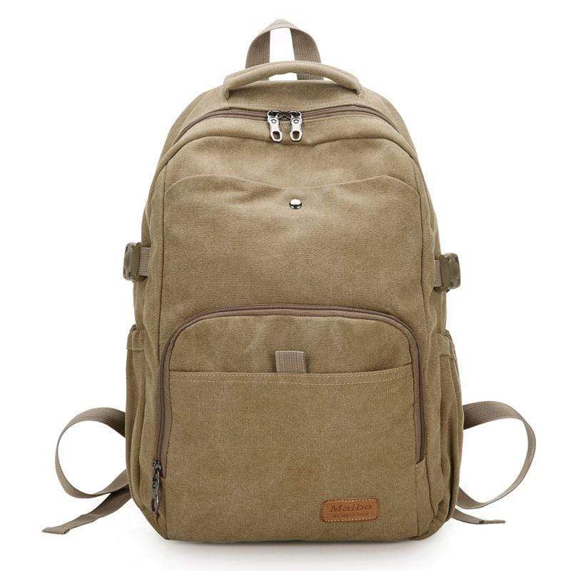 Leather Bags Simple Solid Color Stone-washed Design Good Quality Backpack TIY