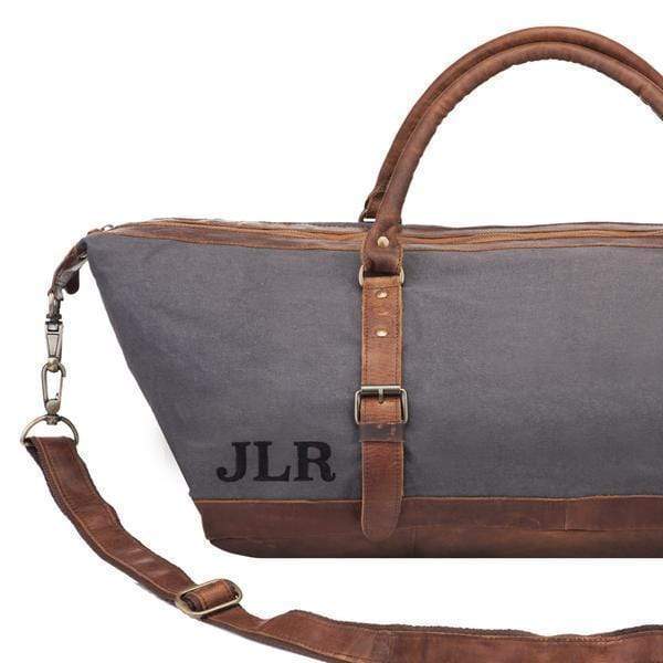 The Stylish Duffle (Grey Canvas)